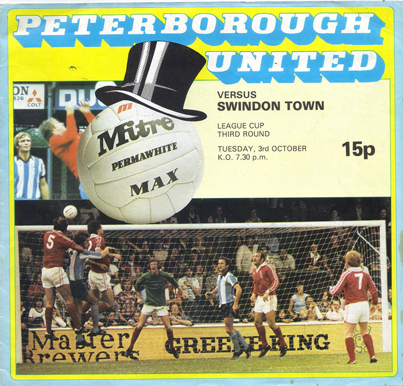 <b>Tuesday, October 3, 1978</b><br />vs. Peterborough United (Away)